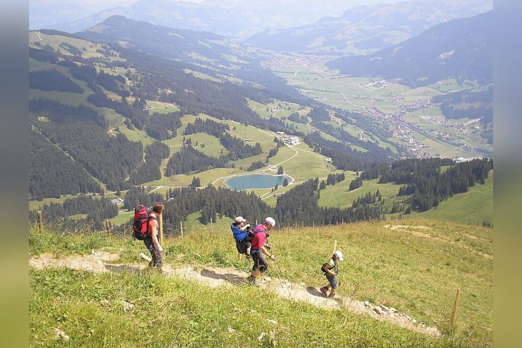 Family On A Hike