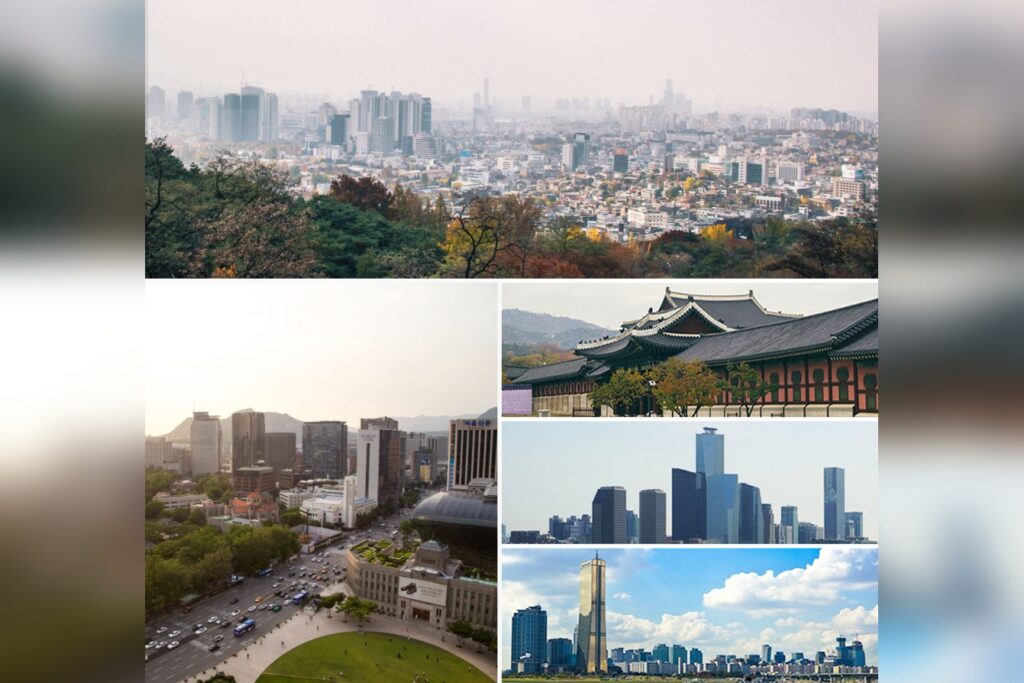 Seoul City Skyline