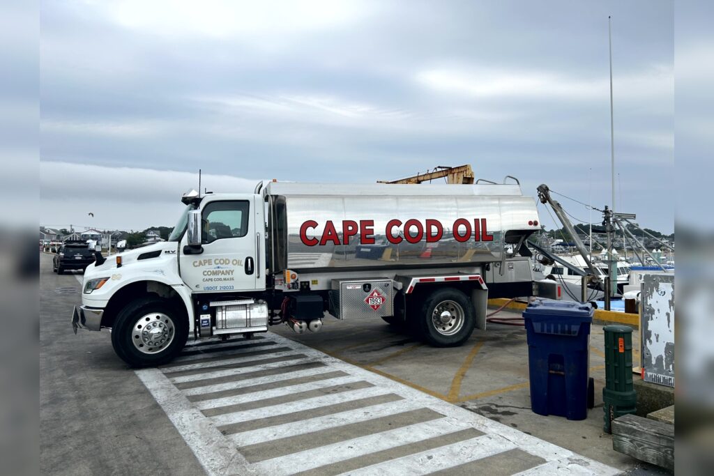 Tanker Truck Carrying Diesel Fuel