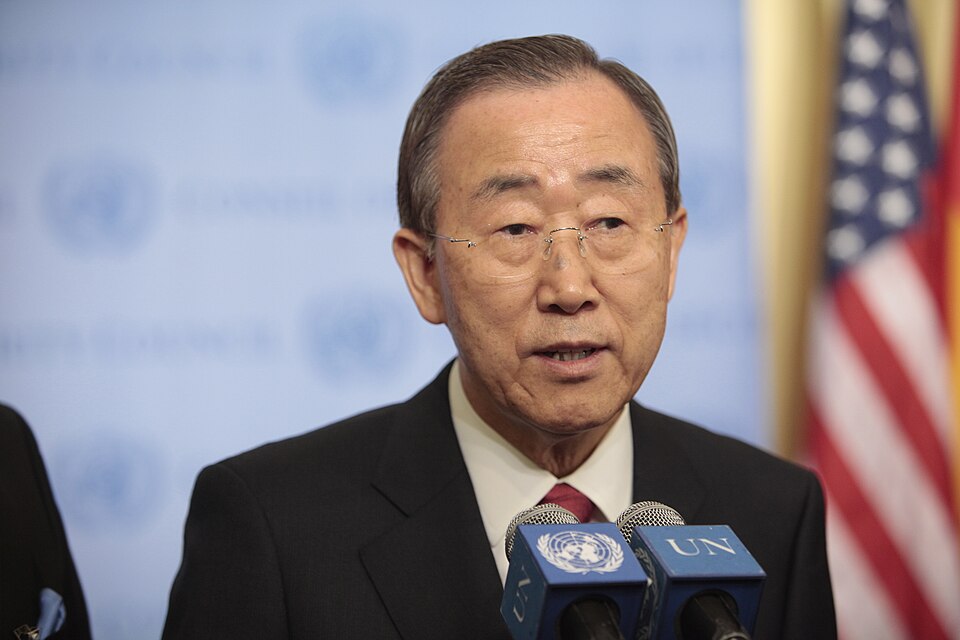Un Official At A Press Conference